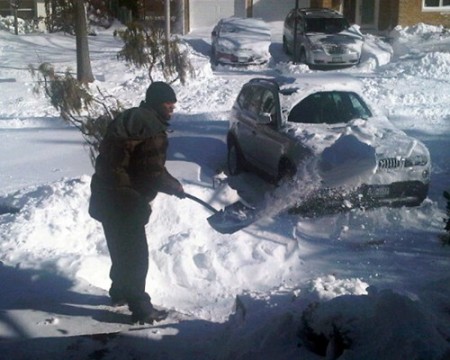 50 cent si privyr�ba ako odh��a� snehu