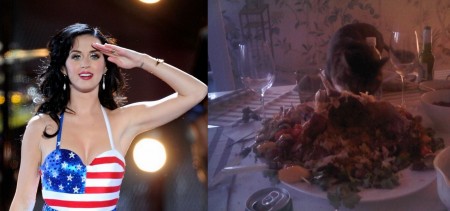 Katy Perry, Russell Brand a ich ma�ka s� dokonal� rodinka