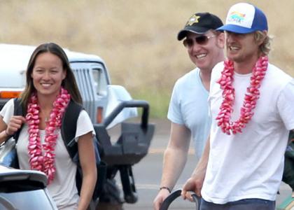 Owen Wilson s rodinkou