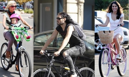 Celebrity na bicykloch