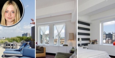 Dakota Fanning a jej apartm�n