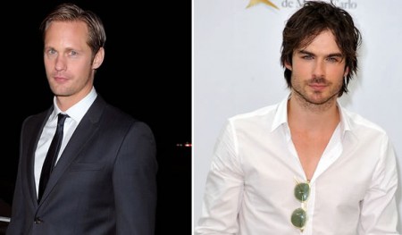 Sexy battle: Skarsgard vs. Somerhalder