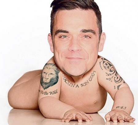 Tehotný Robbie Williams