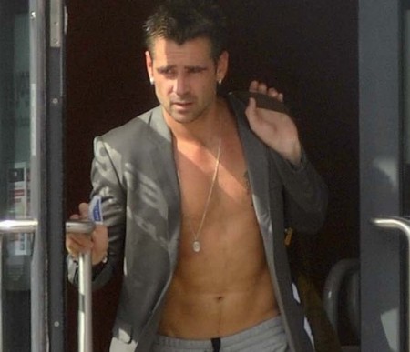 Colin Farrell je jogín