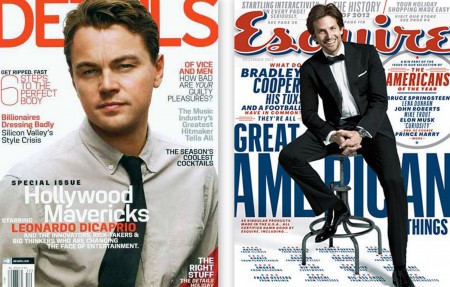 Leonardo DiCaprio  a Bradley Cooper v novinov�ch st�nkoch