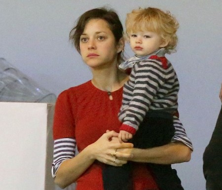 Marion Cotillard a jej Marcelko