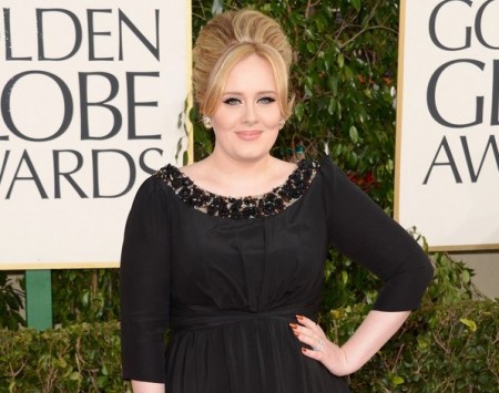 Adele na Golden Globes: Pri�la, videla, vyhrala