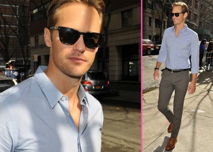 Alexander Skarsgard: Nie som sex symbol