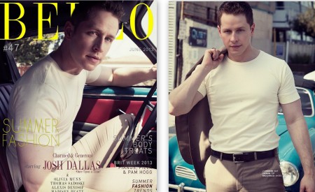 Princ Josh Dallas p�zoval pre Bello, i�lo mu to skvelo