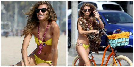 AnnaLynne McCord si v�a �unky na pl�i v L.A.
