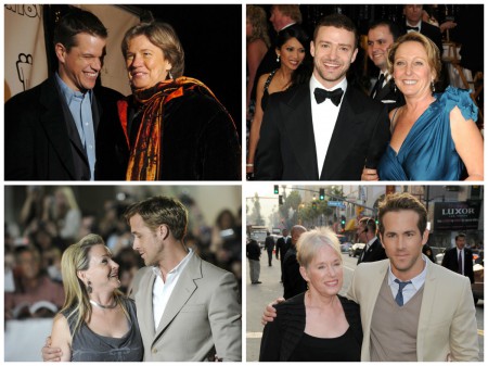 Holyvúdski fešáci a ich matere