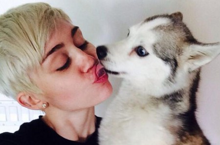 Miley Cyrus je milovníčka zvierat
