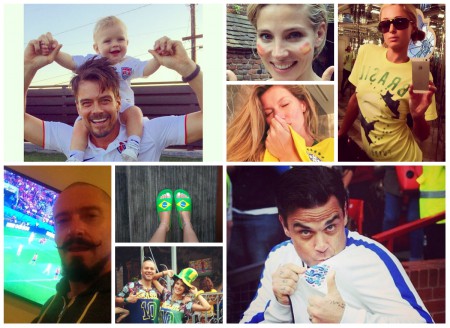 Instagramové fotky celebrít: FIFA 2014