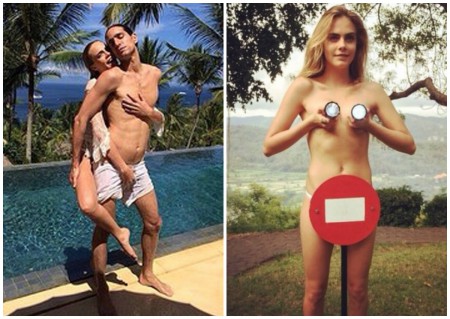 Cara Delevingne blbne na Bali