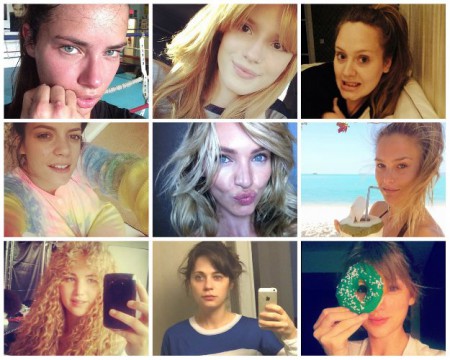 Selfie fotky bez omietky