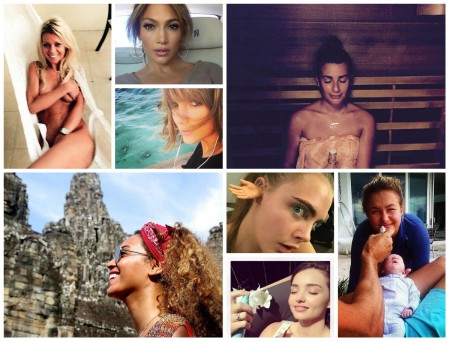 Instagramové fotky celebrít