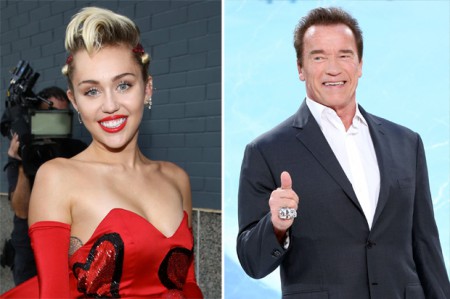 Exguvern�r hlasuje za Miley