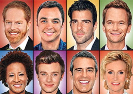 Ako vy�li niektor� celebrity s (ru�ovou) farbou von