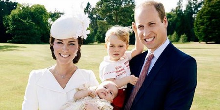 Ako princezn� Charlotte krstili