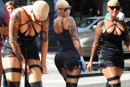 Amber Rose pla�e, lebo je �tetka