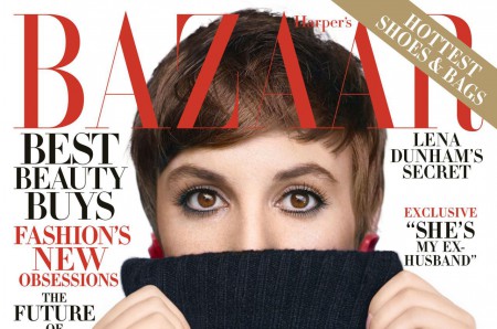 Lena Dunham na titulke Harper�s Bazaar