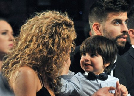 Shakira s rodinkou