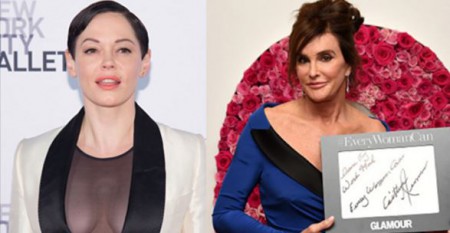 Rose McGowan m� probl�m s Caitlyn Jenner