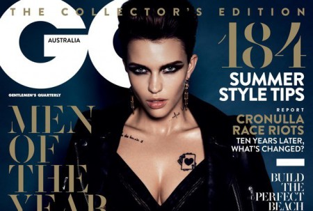 Ruby Rose na titulke GQ magazínu