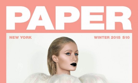 Paris Hilton na titulke Paper magazínu