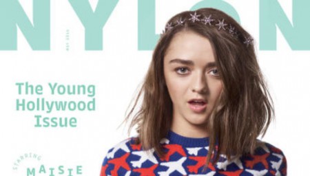 Maisie Williams na titulke magaz�nu Nylon