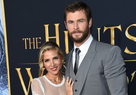 Hemsworthovci na premi�re Huntsman: Winter�s War