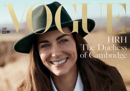 Katka Middleton na ob�lke Vogue