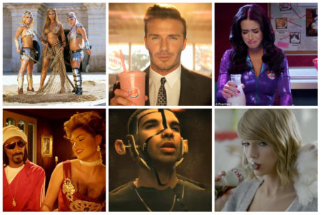 Celebrity v šialených reklamách na jedlo