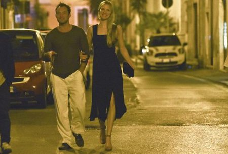 Jude Law so svojou lskou v Rme