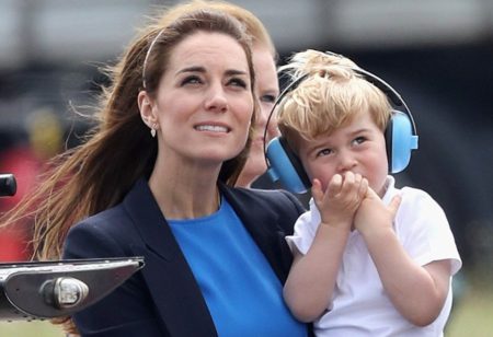 George sa boj� helikopt�ry