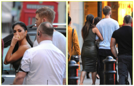 Calvin Harris a Nicole Scherzinger v Londýne