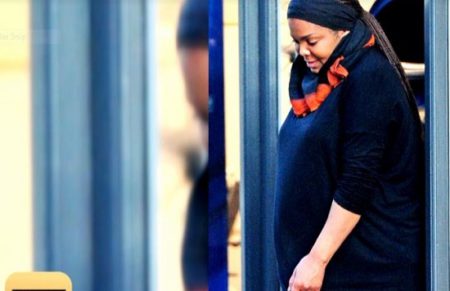 Tehotn� Janet Jackson