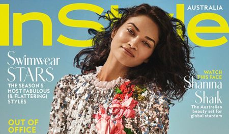 Shanina Shaik na titulke magazínu InStyle
