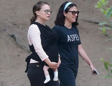 Natalie Portman na vychádzke