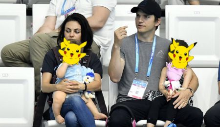 Mila a Ashton uk�zali deti