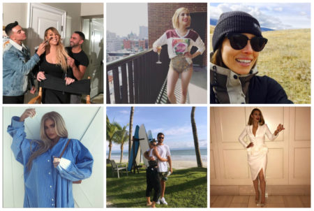 Instagramové fotky celebrít