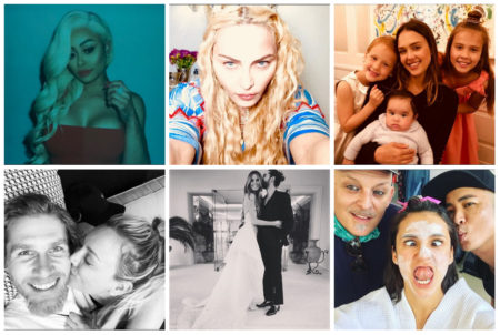 Instagramové fotky celebrít