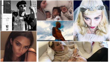 Instagramové fotky celebrít