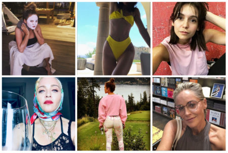 Instagramové fotky celebrít