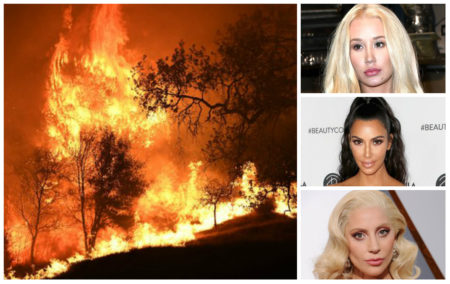 Celebritám horia domy