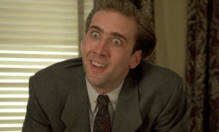 Nicolas Cage sa o�enil