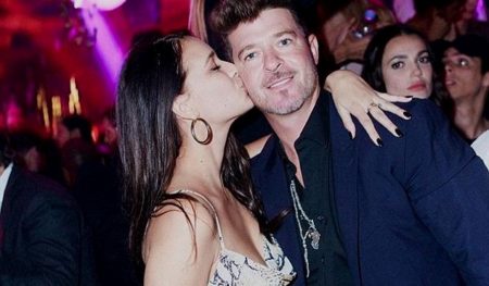 Robin Thicke sa stal otcom