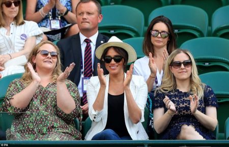 Vojvodkyne Kate a Meghan na tohtoro�nom Wimbledone