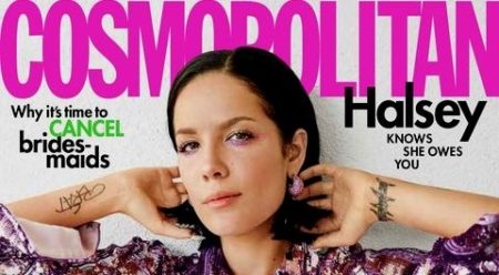 Halsey na titulke Cosmopolitanu